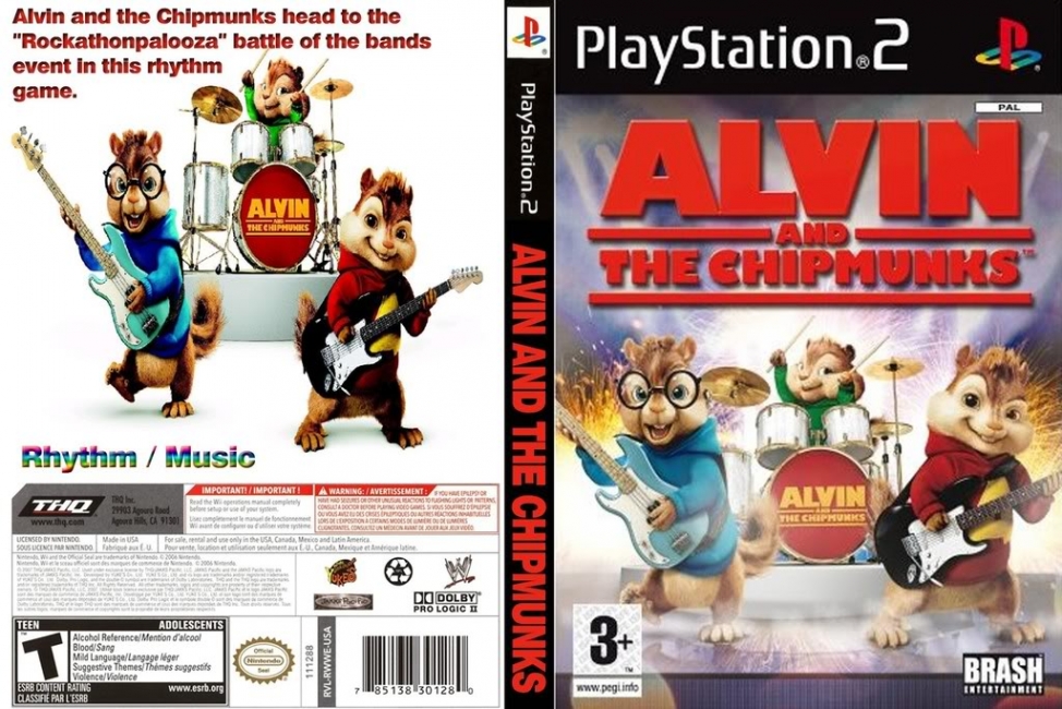 dvd ntsc alvin and the chipmunks: