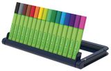 Fineliner LINK-IT, 0,4mm CASE-STAND na ceruzky, 16 ks, rôzne farby