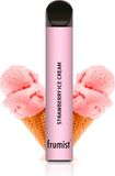 Frumist Disposable - Strawberry Ice Cream (Jahodová zmrzlina) - 0mg - Zero