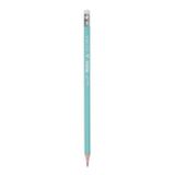ASTRA Pastel,4x obyčajná HB ceruzka s merítkom a gumou, strúhadlo+guma, blister, 206120007