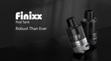 Aspire Finixx - Pod Tank - Clearomizer - 4ml (Stainless Steel)