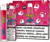 Kurwa Collection Smoothie Strawberry Raspberry Ice 20 mg 700 potáhnutí 1 ks