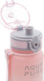 Zdravá fľaša AQUA PURE by ASTRA 400 ml - pink/grey, 511023001