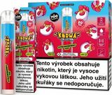 Kurwa Collection Strawberry Ice 20 mg 700 potáhnutí 1 ks