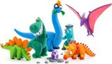 HEY CLAY Kreatívna modelovacia súprava - Dinosaur (18 kusov modelovacej hmoty)