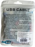 USB datový a nabíjecí kabel 4v1 2x USB-C /1x micro USB / 1x Lighting - 2.8A