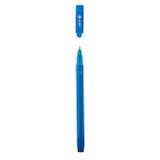 ZENITH Pixel, Guľôčkové pero 0,5mm, modré s vrchnákom, 201318016