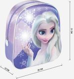 Detský svetielkujúci 3D batoh DISNEY FROZEN, 2100003444