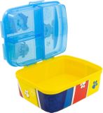 Delený plastový box na desiatu XL, PAW PATROL Blue, 74699