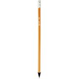 ZENITH, Obyčajná ceruzka z čierneho dreva s gumou, tvrdosť B, krabička, 206012002