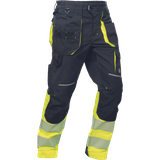 Pánske reflexné nohavice SHELDON RFLX antracit/žltá