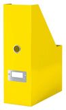 Zakladač, PP/kartón, 95 mm, lakový lesk, LEITZ &quot;Click&amp;Store&quot;, žltá
