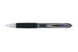 Gélové pero, 0,4 mm, tlačidlový systém ovládania, UNI &quot;UMN-207&quot;, modré