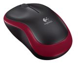 myš Logitech Wireless Mouse M185 nano červená