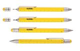 Guličkové pero, multifunkčné, TROIKA, žlté