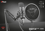 mikrofon TRUSR GXT 252+ Emita Plus Streaming