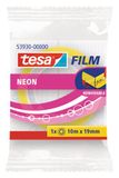 Lepiaca páska, 10 m x 19 mm, popisovateľná, TESA &quot;Tesafilm Neon&quot;, rôzne farby