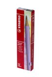 Grafitová ceruzka s gumou, HB, šesťhranná, STABILO &quot;Swano Pastel&quot;, fialová