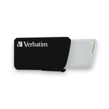 USB kľúč, 32GB, USB 3.2, 80/25MB/sec, VERBATIM &quot;Store n Click&quot;, čierna