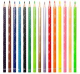 Farebné ceruzky, sada, trojhranné, KORES &quot;Kolores Style&quot;, 15 rôznych farieb