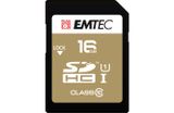 Pamäťová karta, SDHC, 16GB, UHS-I/U1, 85/20 MB/s, EMTEC &quot;Elite Gold&quot;