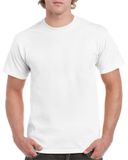 Tričko, pánske, okrúhly výstrih 100% bavlna, veľkosť M &quot;Gildan&quot;, biele