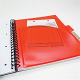 Špirálový zošit, A4+, linajkový, 100 listov, PUKKA PAD &quot;Metallic Project Book&quot;, mix farieb