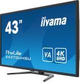 43&quot; iiyama X4373UHSU-B1:VA,UHD,2xHDMI,DP,USB,PIP