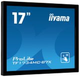 17&quot; iiyama TF1734MC-B7X: TN, 1280x1024, capacitive, 10P, 350cd/m2, VGA, DP, HDMI, IP65, černý