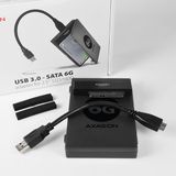 AXAGON ADSA-1S6, USB3.0 - SATA 6G UASP HDD/SSD adaptér vč. 2.5&quot; pouzdra