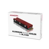 AXAGON CLR-M2, hliníkový pasívní chladič pro M.2 2280 SSD