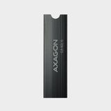 AXAGON CLR-M2L10, hliníkový pasivní chladič pro M.2 2280 SSD, výška 10 mm