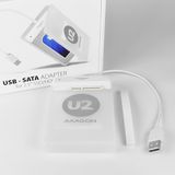 AXAGON ADSA-1S, USB2.0 - SATA HDD/SSD adaptér vč. 2.5&quot; pouzdra