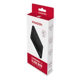 AXAGON EE25-SL, USB 3.2 Gen 1 - SATA 6G, 2.5&quot; SLIDE box, bezšroubkový, černý