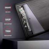 AXAGON EE25-A6M, USB 3.2 Gen 1 - SATA 6G 2.5&quot; kovový RAW box, bezšroubkový