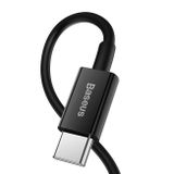 Baseus CATLYS-A01 Superior Fast Charging Datový Kabel USB-C to Lightning  20W 1m Black