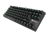 Mechanická klávesnice Genesis Thor 300 TKL, US layout, zelené podsvícení, Outemu Blue switch