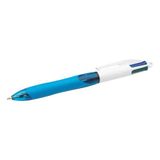 Guľôčkové pero, 0,32 mm, stláčací mechanizmus, 4 farby, BIC &quot;4 Colours Grip Original&quot;