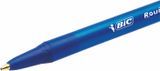 Guľôčkové pero, 0,32 mm, stláčací mechanizmus, BIC &quot;Round Stic Clic&quot;, modré