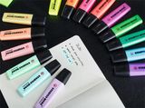Zvýrazňovač, displej, 2-5 mm, STABILO &quot;BOSS Pastel&quot;, mix pastelových farieb