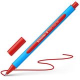 Guľôčkové pero, 0,7 mm, s vrchnákom, SCHNEIDER &quot;Slider Edge XB&quot;, červené