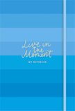 Zápisník, A5, 96 listov, SHKOLYARYK &quot;Live in the moment&quot;, mix