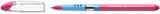 Guľôčkové pero, 0,7 mm, s vrchnákom, SCHNEIDER &quot;Slider Basic XB&quot;, ružová