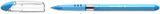 Guľôčkové pero, 0,7 mm, s vrchnákom, SCHNEIDER &quot;Slider Basic XB&quot;, svetlomodrá