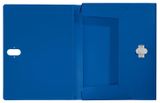 Box na dokumenty, 38 mm, PP, A4, LEITZ &quot;Recycle&quot;, modrá