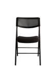 Skladacia stolička, oceľ a textil, ALBA &quot;CPDIVANO N&quot;, čierna