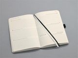 Zápisník, A6, týždenný, 2024, mäkký obal, SIGEL &quot;Conceptum&quot;, čierna