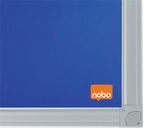 Odkazová tabuľa, hliníkový rám, 60x45 cm, NOBO &quot;Essential&quot;, modrá