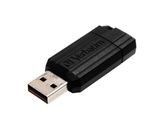 USB drive 8 GB Pin Stripe 10/4 MB/sec, čierny