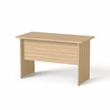 Písací stôl, s drevenými nohami, 120x70 cm, MAYAH &quot;Freedom SV-19&quot;, jaseň